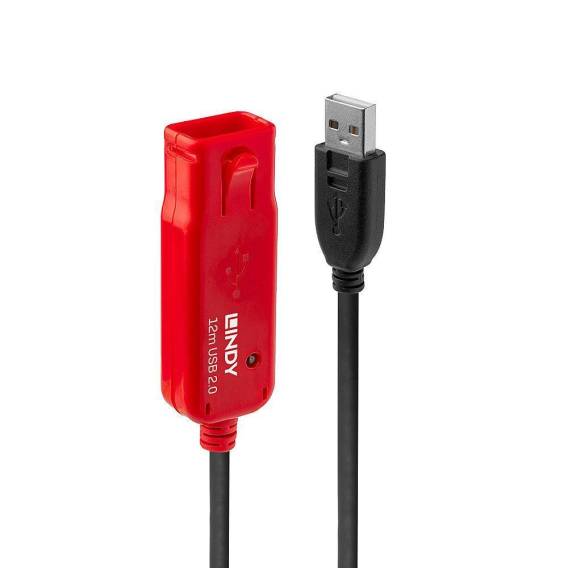 Obrázok pre Lindy 42782 USB kabel USB 2.0 12 m USB A Černá