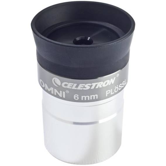 Obrázok pre Celestron Omni 6 mm okulár Dalekohled 5 mm Černá, Stříbrná