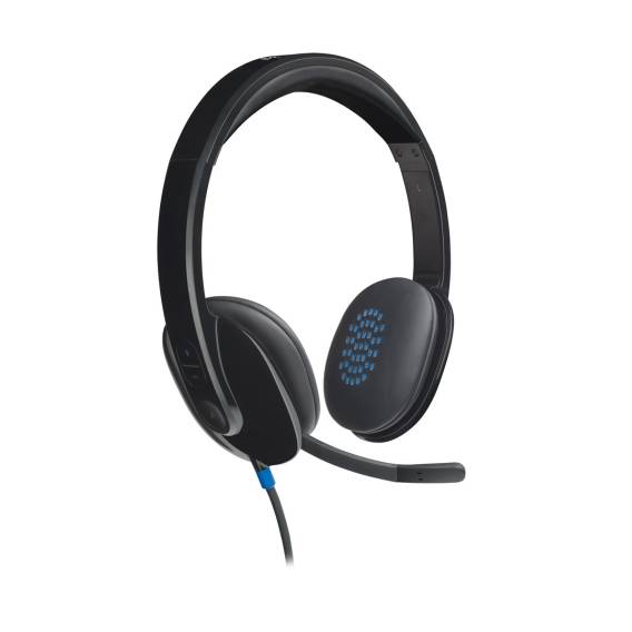 Obrázok pre Logitech H540 Sluchátka s mikrofonem Kabel Přes hlavu Kancelář / call centrum USB Typ-A Černá