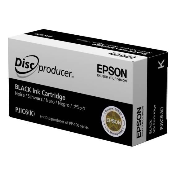 Obrázok pre Epson Discproducer Ink PJIC7(K), Black (MOQ=10)