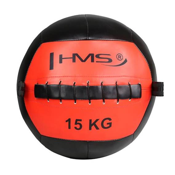 Obrázok pre HMS Fitness WLB15 medicinbal 15 kg Černá, Oranžová