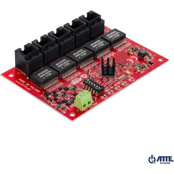 Obrázok pre SWITCH 5-PORTOWY POE ATTE xPoE-5-50-OF