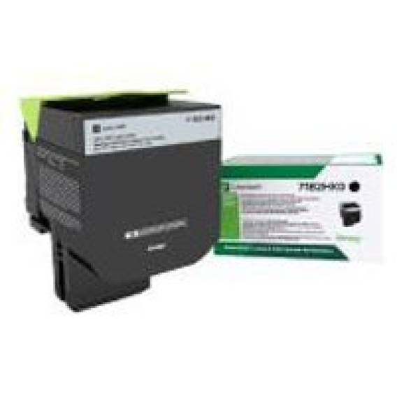 Obrázok pre Lexmark 71B2HK0 tonerová náplň 1 kusů Originální Černá