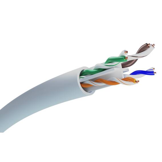 Obrázok pre Extralink Síťový kabel s krouceným párem CAT6 UTP (U/UTP) V2 Interní 100M