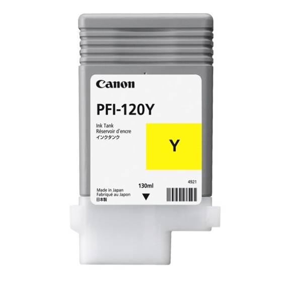 Obrázok pre Canon PFI-120Y inkoustová náplň 1 kusů Originální Žlutá