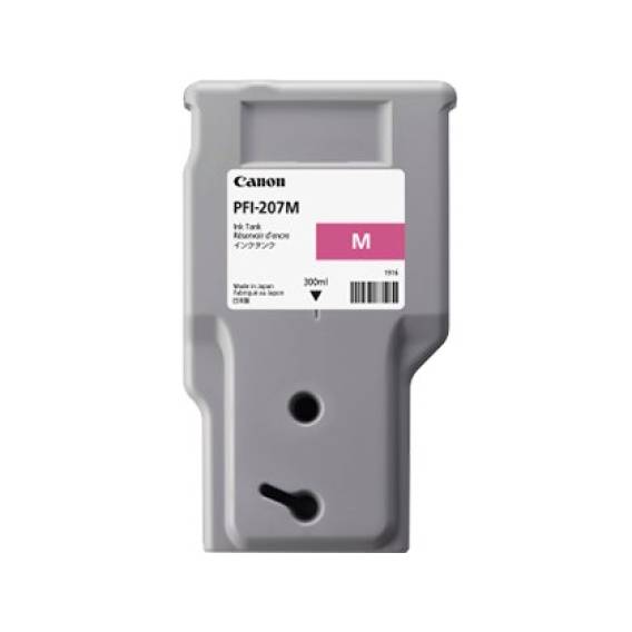 Obrázok pre Canon PFI-207 M inkoustová náplň 1 kusů Originální Purpurová