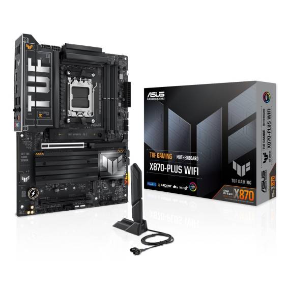 Obrázok pre ASUS TUF GAMING X870-PLUS WIFI AMD X870 Zásuvka AM5 ATX
