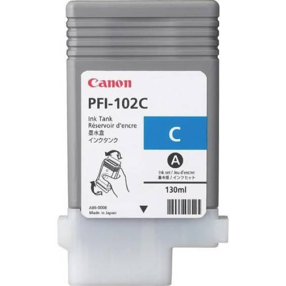 Obrázok pre Canon PFI-102C inkoustová náplň Originální Azurová