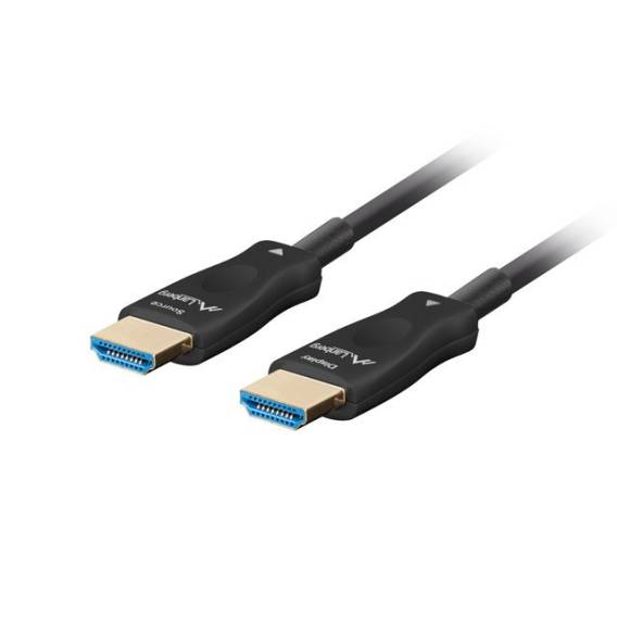 Obrázok pre Lanberg CA-HDMI-30FB-0200-BK HDMI kabel 20 m HDMI Typ A (standardní) Černá