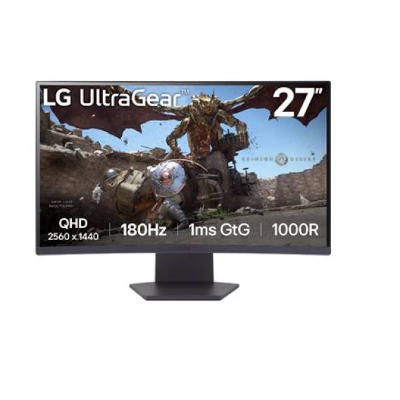 Obrázok pre LG 27GS60QC-B počítačový monitor 68,6 cm (27") 2560 x 1440 px Full HD LCD Černá