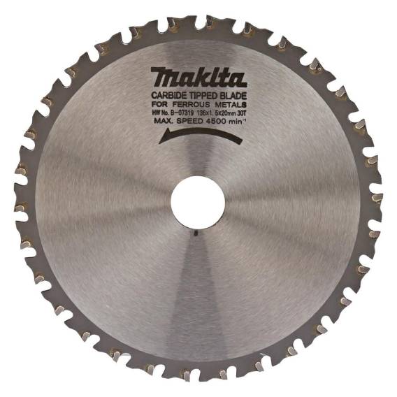 Obrázok pre METAL CUTTING DISC 136x20x30z