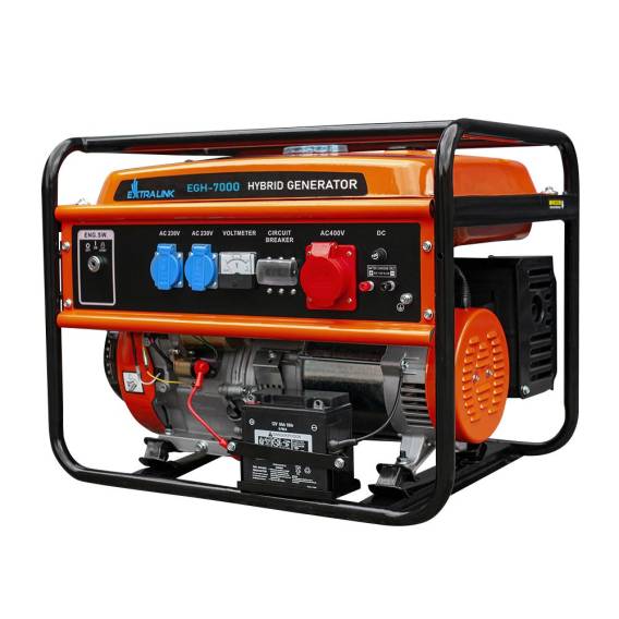 Obrázok pre Extralink Generátor elektrické energie EGH-7000 hybridní, 7kW