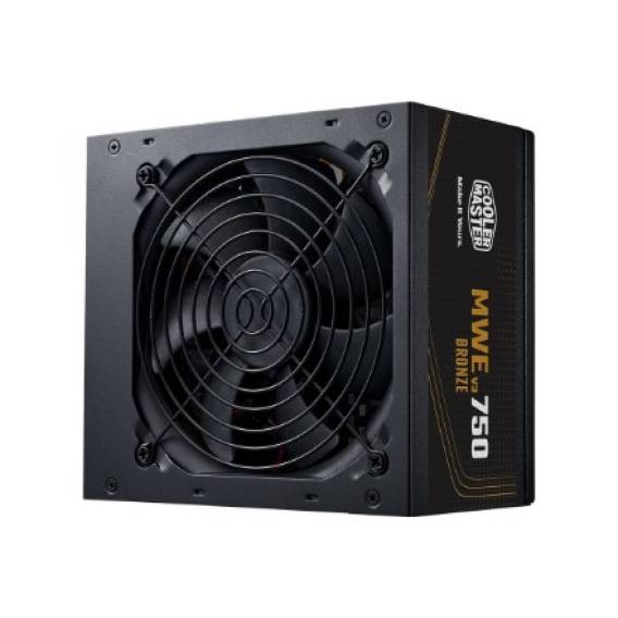 Obrázok pre Cooler Master MWE Bronze 750 V3 230V napájecí zdroj 750 W 24-pin ATX ATX Černá
