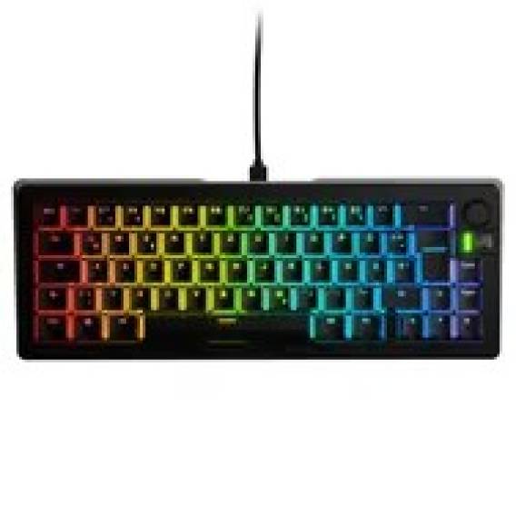 Obrázok pre Glorious GMMK 3 65% Custom Gaming Keyboard - Pre-Built, ISO (DE), Fox Switches, Black