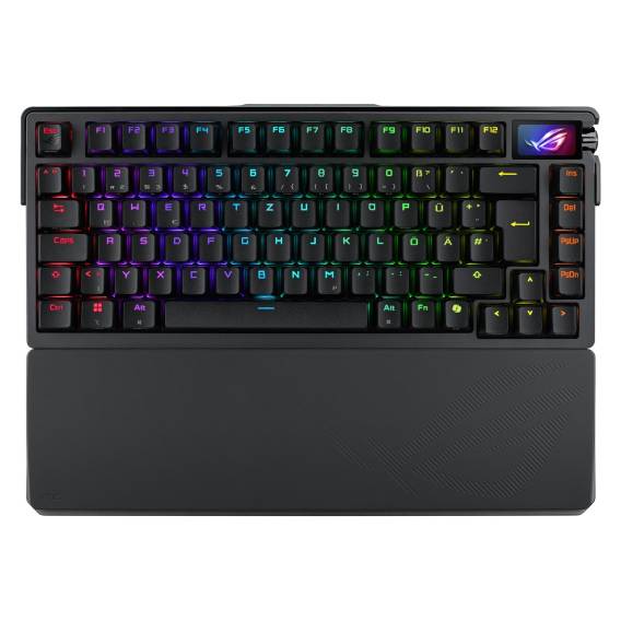 Obrázok pre ASUS ROG Azoth Extreme klávesnice Hraní USB + RF Wireless + Bluetooth QWERTZ Černá