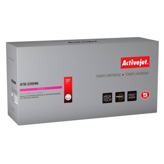 Obrázok pre Activejet tonerová kazeta ATB-326MN (náhradní Brother TN-326M; Supreme; 3500 stran; červená)