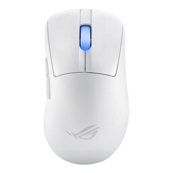 Obrázok pre ASUS ROG Keris II Ace Wireless AimPoint White myš Hraní Pro praváky RF Wireless + Bluetooth + USB Type-A Optický 42000 DPI
