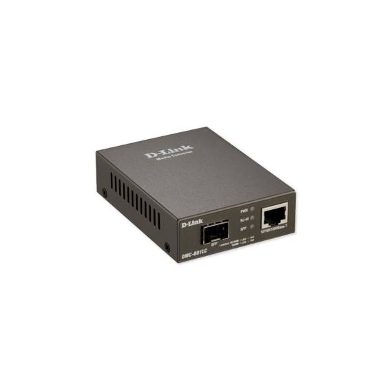 Obrázok pre D-Link DMC-G01LC/E konvertor síťové kabeláže 1000 Mbit/s Šedá