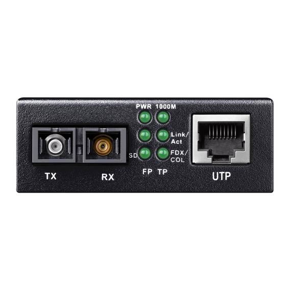 Obrázok pre Cudy MC100GSB-60A konvertor síťové kabeláže 1000 Mbit/s Vícevidové, Jednovidové Černá