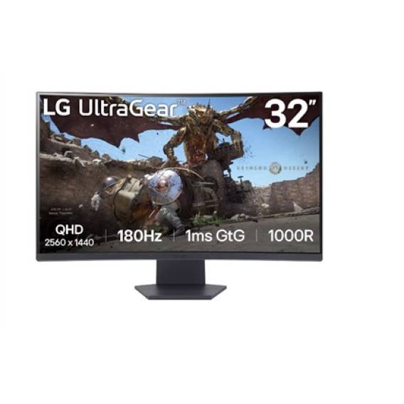 Obrázok pre LG 32GS60QC-B počítačový monitor 80 cm (31.5") 2560 x 1440 px Quad HD LCD Černá