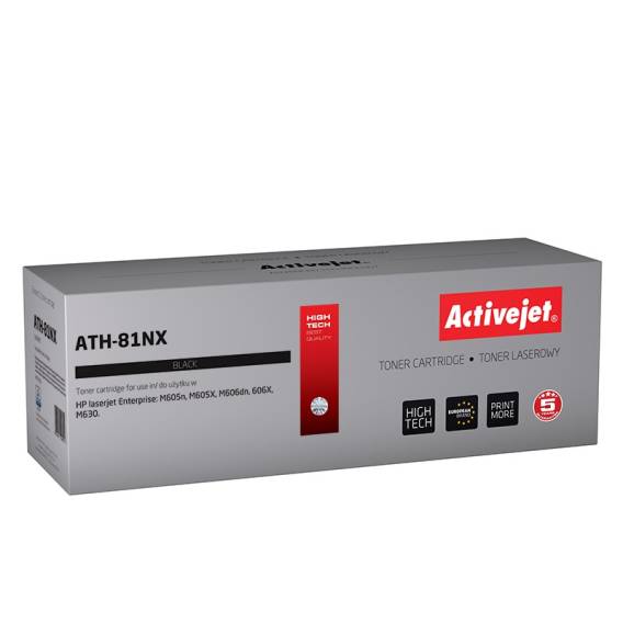 Obrázok pre Activejet ATH-81NX (náhrada za HP 81X CF281X; Supreme; 25000 stran; černá)