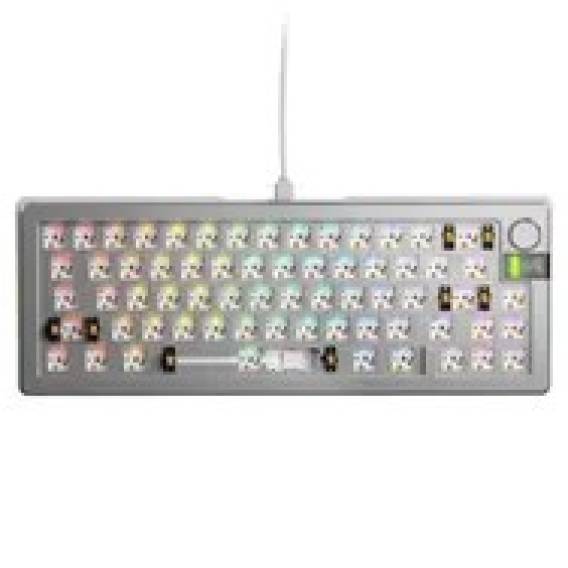 Obrázok pre Glorious Gaming GMMK 3 PRO 65% Barebones klávesnice Hraní USB Ne Stříbrná