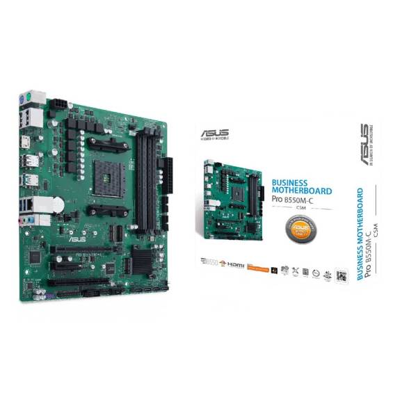 Obrázok pre ASUS PRO B550M-C/CSM AMD B550 Socket AM4 Micro ATX