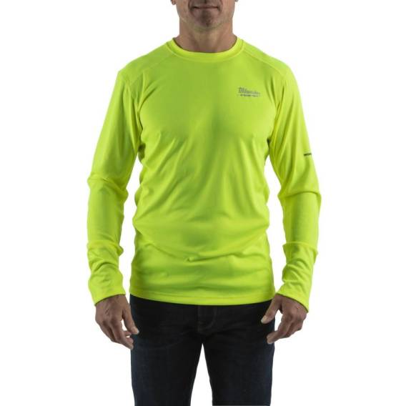Obrázok pre MILWAUKEE LONG SLEEVE WORK T-SHIRT LIGHT - YELLOW WWLSYL-L