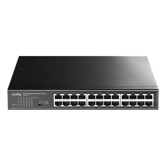 Obrázok pre Cudy GS1024 síťový přepínač Nespravované Gigabit Ethernet (10/100/1000) Černá