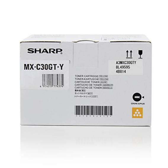 Obrázok pre Sharp MXC30GTY tonerová náplň 1 kusů Originální Žlutá