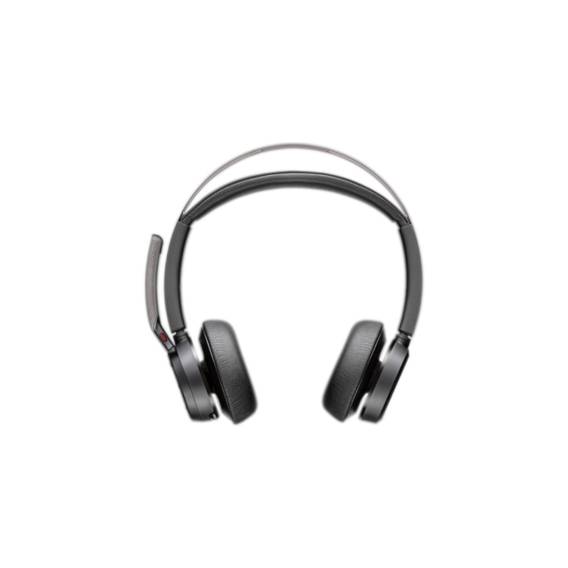Obrázok pre HP Poly Headset Poly Voyager Focus 2 USB-C s certifikací Microsoft Teams + adaptér USB-C/A + nabíjecí stojan
