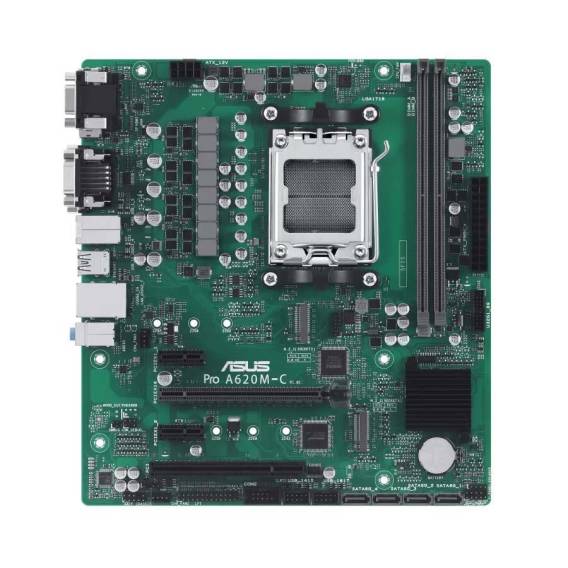 Obrázok pre ASUS PRO A620M-C-CSM AMD A620 Zásuvka AM5 Micro ATX