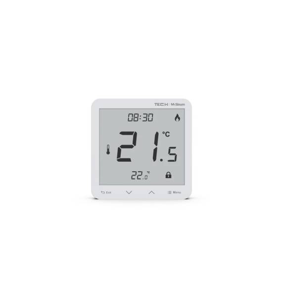 Obrázok pre Wired Room Controller Sinum White R-S3 Tech Controllers