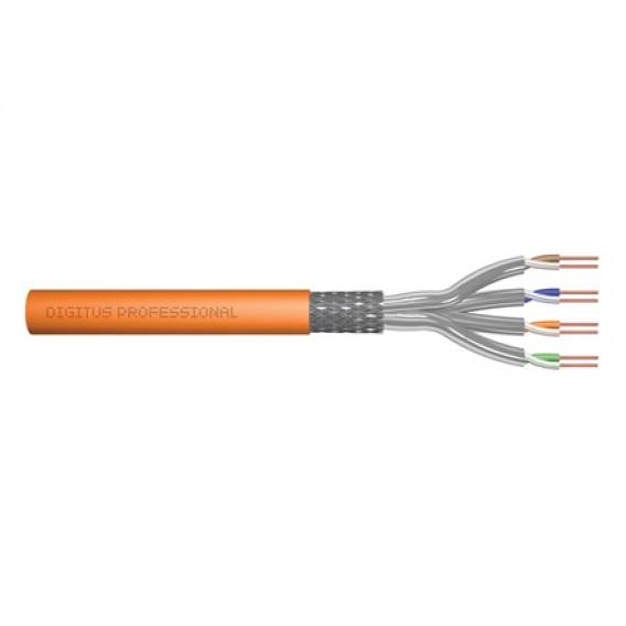 Obrázok pre Digitus DK-1743-VH-10 síťový kabel Oranžová 1000 m Cat7 S/FTP (S-STP)