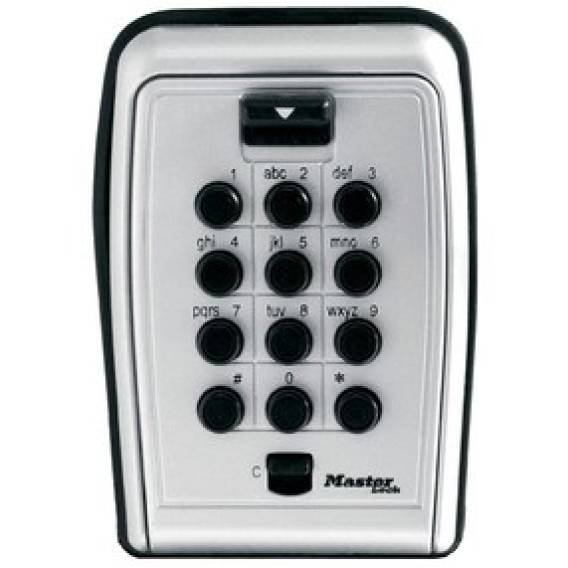 Obrázok pre MASTER LOCK 5423EURD trezor Trezor do zdi Černá, Šedá