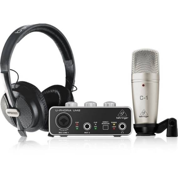 Obrázok pre Behringer U-PHORIA STUDIO - sada pro domácí nahrávání