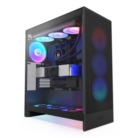 Obrázok pre NZXT H7 Flow RGB Midi Tower Černá