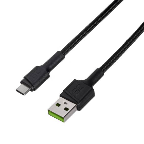Obrázok pre Green Cell KABGC30 USB kabel USB 2.0 1,2 m USB C Černá