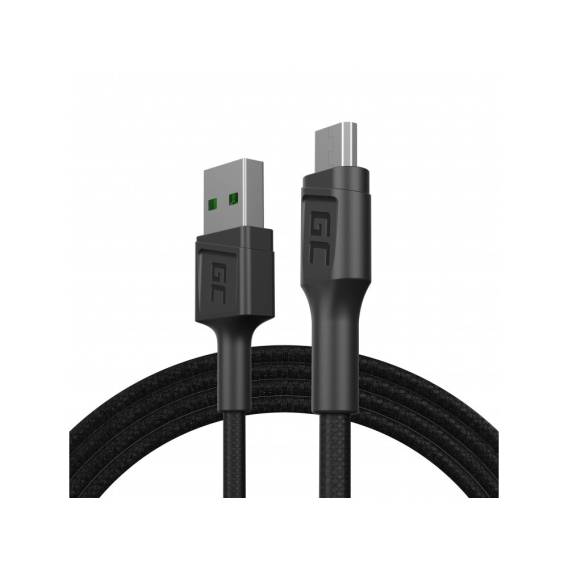 Obrázok pre Green Cell KABGC20 USB kabel USB 2.0 1,2 m USB A Micro-USB B Černá