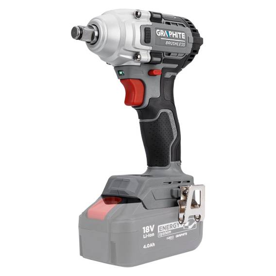 Obrázok pre Brushless Impact Wrench 18V, 330Nm, 1/2", Energy+, w/o Battery