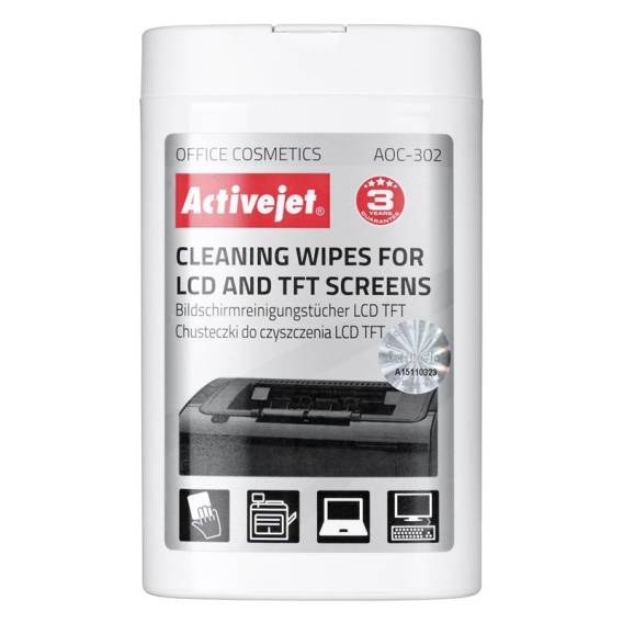 Obrázok pre Activejet LCD matricové utěrky AOC-302 100 ks.