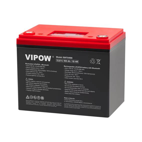 Obrázok pre 100Ah Bluetooth LiFePO4 battery.
