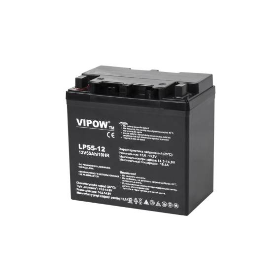 Obrázok pre VIPOW Gel Battery 12V 55Ah