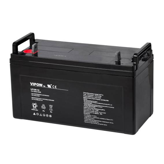 Obrázok pre VIPOW Gel Battery 12V 120Ah