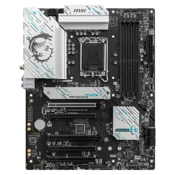 Obrázok pre MSI B760 GAMING PLUS WIFI DDR4 základní deska Intel B760 LGA 1700 ATX