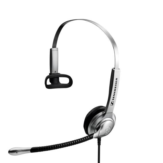 Obrázok pre Sennheiser SH 335 Sluchátka s mikrofonem Kabel Přes hlavu Hovory/hudba Černá, Stříbrná