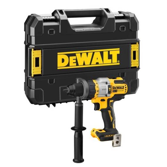 Obrázok pre DeWALT DCD999NT-XJ vrtačka 2250 ot/min 1,61 kg Černá, Stříbrná, Žlutá