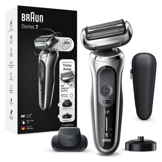 Obrázok pre Braun Series 7 71-S4200cs Planžetový holicí strojek Zastřihovač Černá