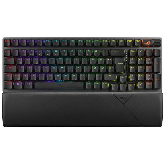 Obrázok pre ASUS ROG Strix Scope II 96 Wireless klávesnice Hraní USB + RF Wireless + Bluetooth QWERTZ Německý Černá