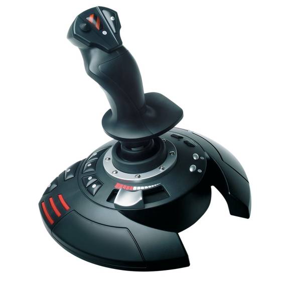 Obrázok pre Thrustmaster T.Flight Stick X Černá, Červená, Stříbrná USB Joystick Analogový PC, Playstation 3